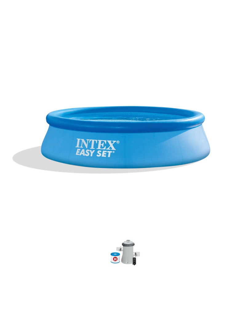Intex Easy Set® 10' x 30" Inflatable Pool W/ Filter Pump