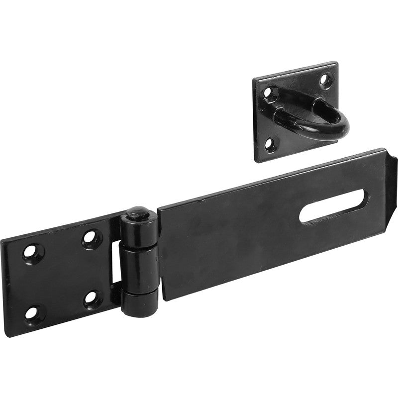 Hasp & Staple 4'' - Brown 