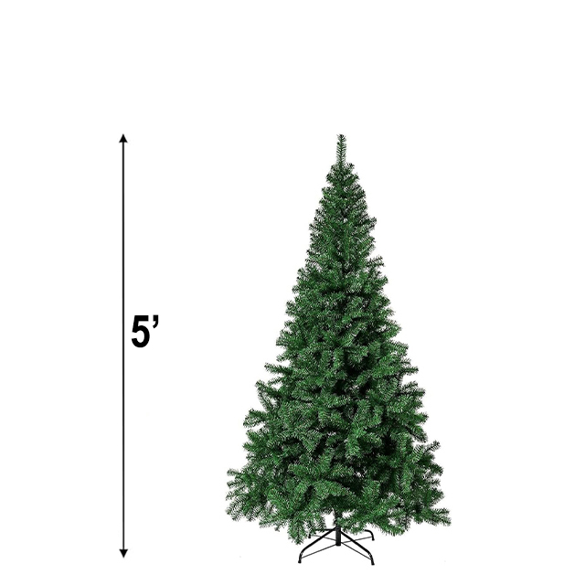 Christmas Tree W/Metal Stand 5Ft 400 Tips