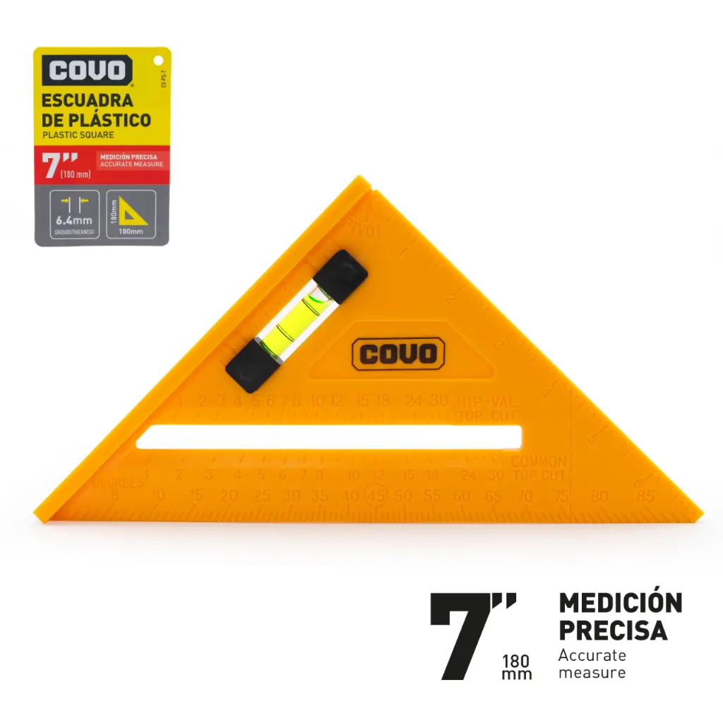 Covo Plastic Square 7"